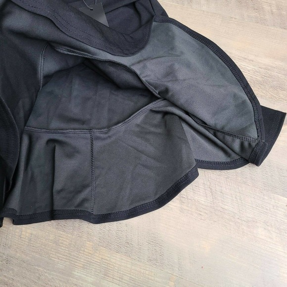 NWT Nastygal Collection Black Tulip Hem Tie Waist Skirt Size 2 - Picture 4 of 9